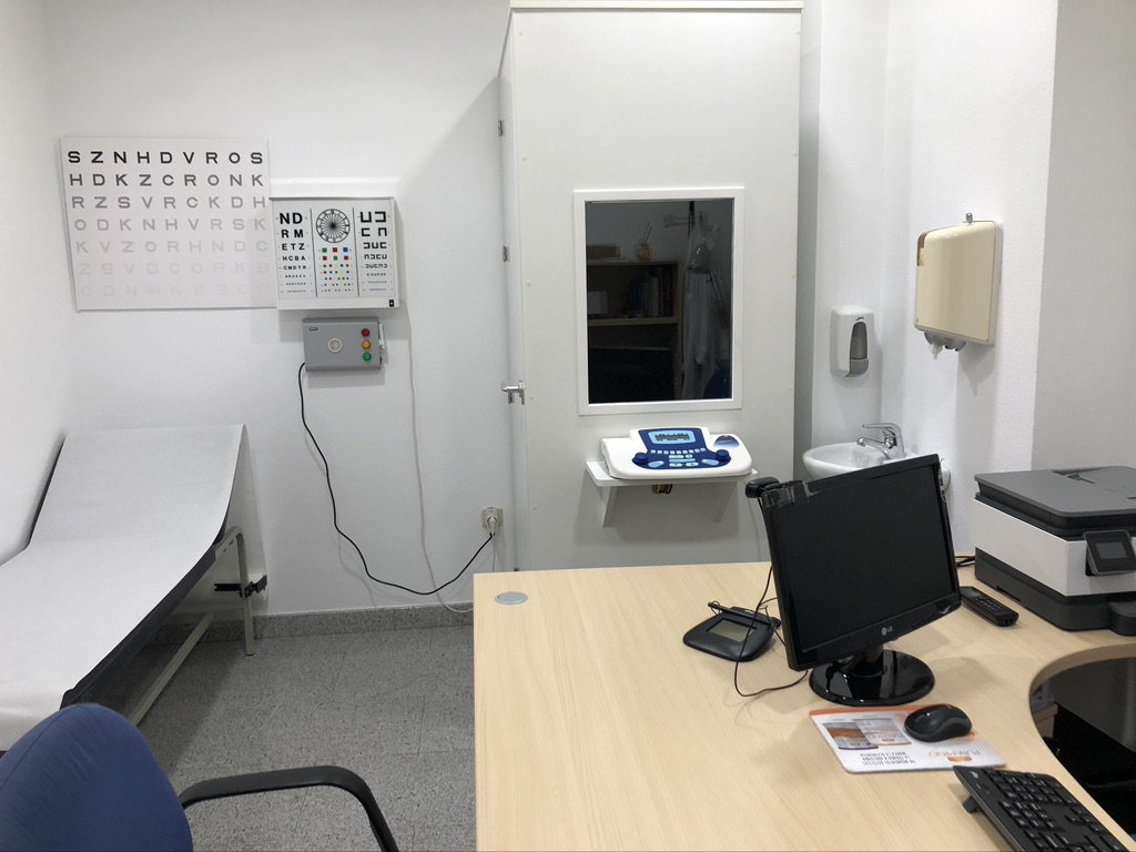 Sala de reconocimientos para conductores